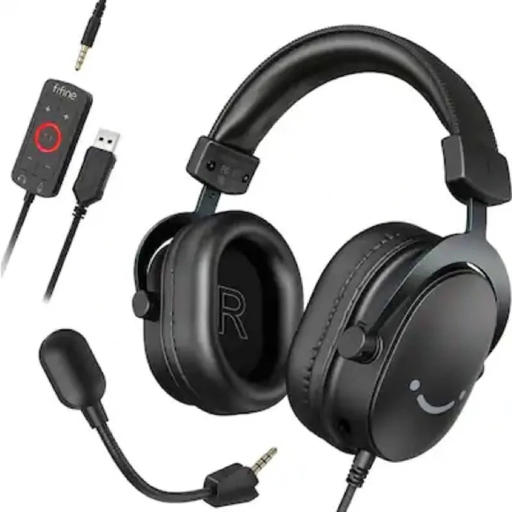 FIFINE H9C Ampligame Gaming Headset - Black